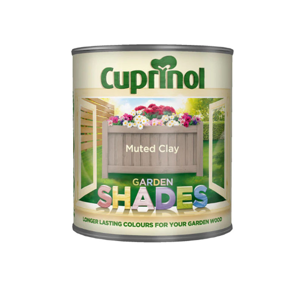 Cuprinol Garden Shades Muted Clay 1L Kilmurray's Hardware