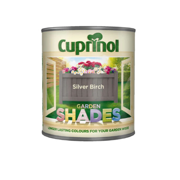 Cuprinol Garden Shades Silver Birch 1L Kilmurray's Hardware